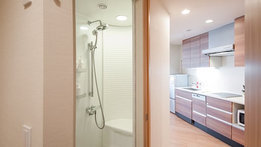 Akazora Premium One Bedroom Apartment Kitchen