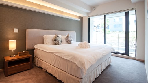 Akazora Premium One Bedroom Apartment Bedroom 