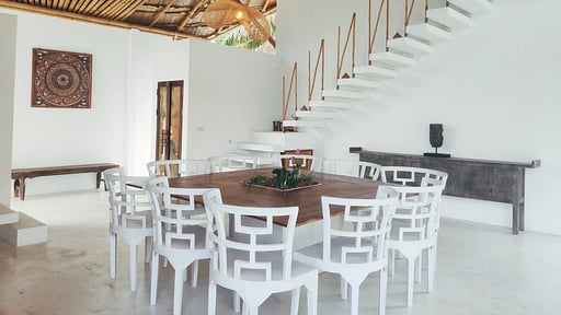 Aloe Ecological Boutique Villas Dining area