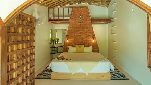 Aloe Ecological Boutique Villas Bedroom 1