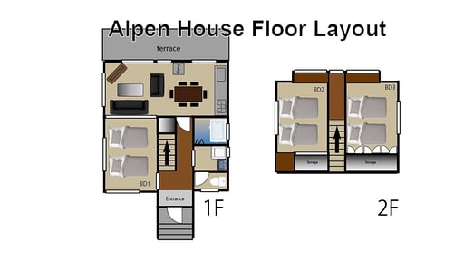 Alpen House Floor plan