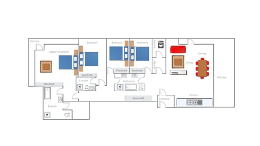 Alpen Ridge Penthouse Floor plan