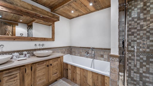 Chalet Alpette Schlafzimmer 1