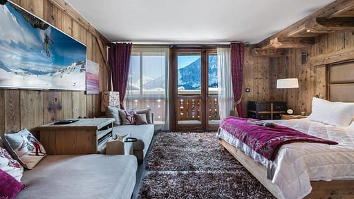Chalet Alpette Schlafzimmer 1