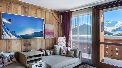 Chalet Alpette Schlafzimmer 1