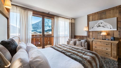 Chalet Alpette Schlafzimmer 2