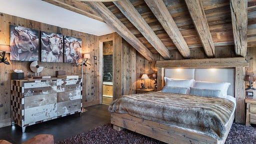 Chalet Alpette Schlafzimmer 4