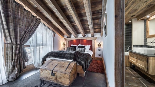 Chalet Alpette Schlafzimmer 3