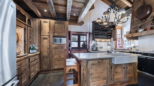 Chalet Alpette Küche