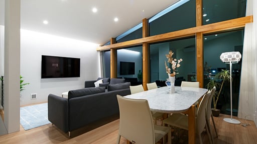 Alpinarc Two Bedroom Chalet Living room