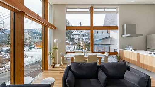 Alpinarc Two Bedroom Chalet Living room