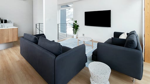 Alpinarc Two Bedroom Chalet Living room