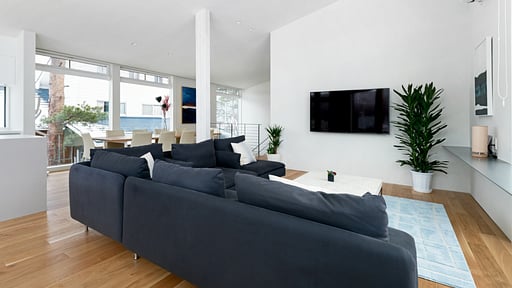 Alpinarc Four Bedroom Chalet Living room