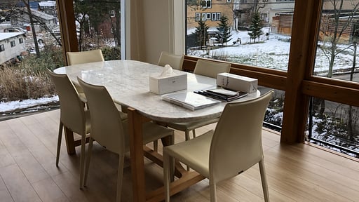 Alpinarc Six Bedroom Chalet Dining area 1