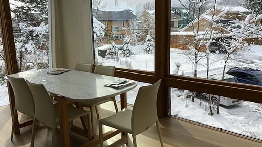 Alpinarc Six Bedroom Chalet Dining area 1