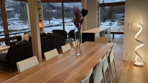 Alpinarc Six Bedroom Chalet Dining area 2