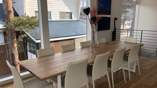 Alpinarc Six Bedroom Chalet Dining area 2