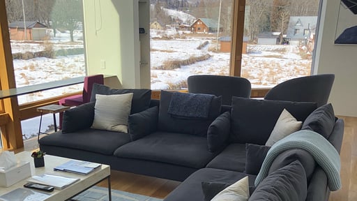 Alpinarc Six Bedroom Chalet Living room 2