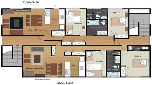 Alpine Azumi Happo Floor plan