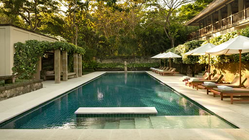 Aman Villas Nusa Dua Five Bedroom Piscina