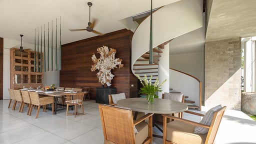 Ambalama Villa Bali Dining area