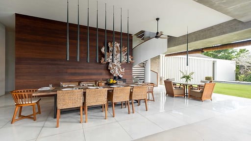 Ambalama Villa Bali Dining area