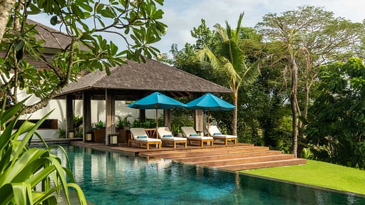 Ambalama Villa Bali Swimming pool 1