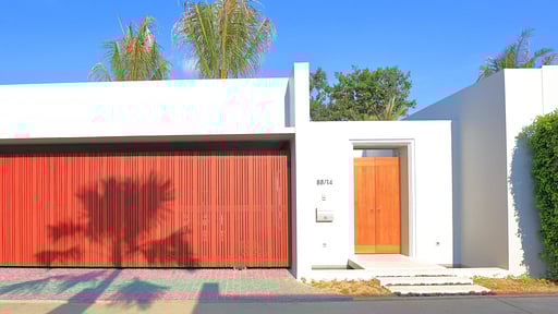 Villa Anchan Tropicana Parking areas