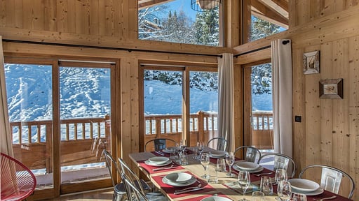 Chalet Ancolie Salle à manger