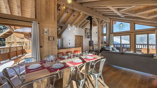 Chalet Ancolie Salle à manger