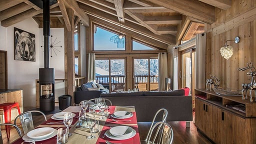 Chalet Ancolie Salle à manger