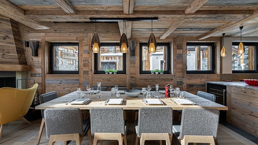 Chalet Angelus 1 Essecke