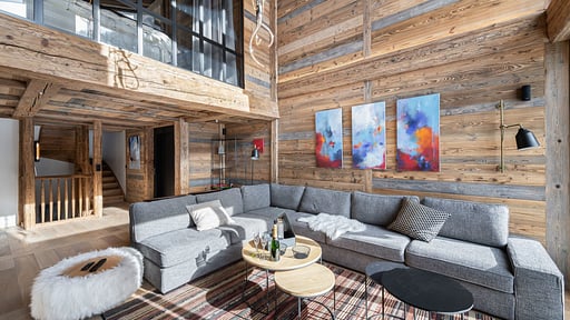 Chalet Angelus 1 Wohnbereich