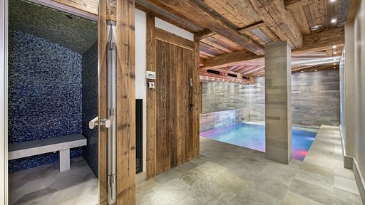 Chalet Angelus 1 Schwimmbad