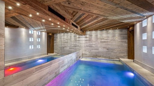 Chalet Angelus 1 Schwimmbad