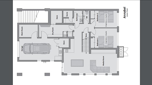 Annabel Niseko Floor plan