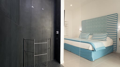 Apartment Blue Suite Sorrento Schlafzimmer 1