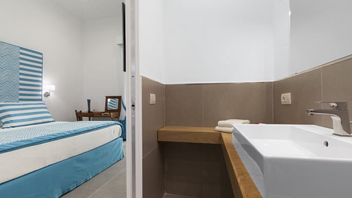 Apartment Blue Suite Sorrento Schlafzimmer 1