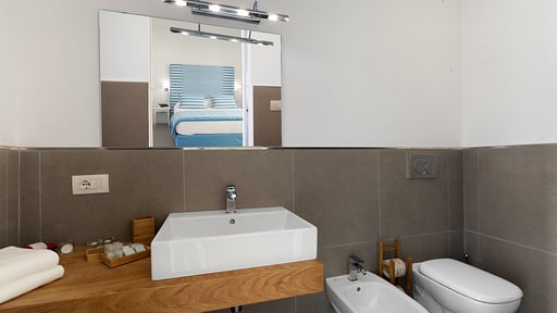 Apartment Blue Suite Sorrento Schlafzimmer 1