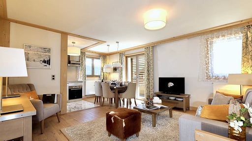 Apartment Carre Blanc 221 Salon
