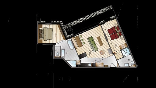 Apartment Danaids Grundriss