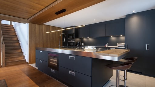 Apartment Haus Leytron Kitchen