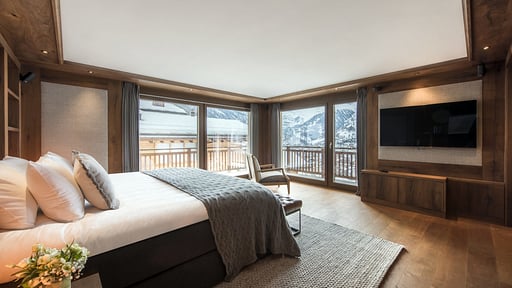 Apartment Haus Leytron Bedroom 1