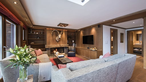 Apartment Haus Leytron Living room