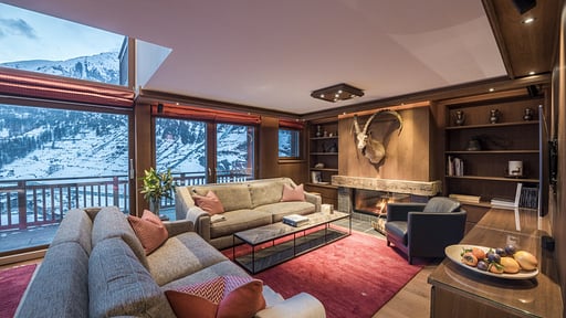 Apartment Haus Leytron Living room