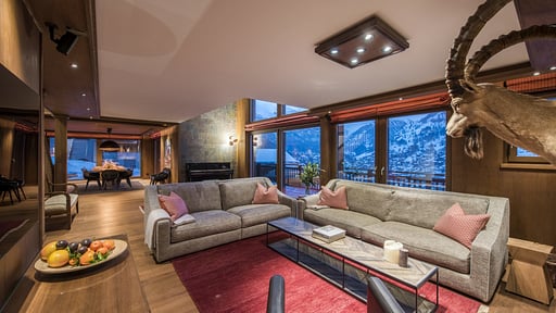 Apartment Haus Leytron Living room