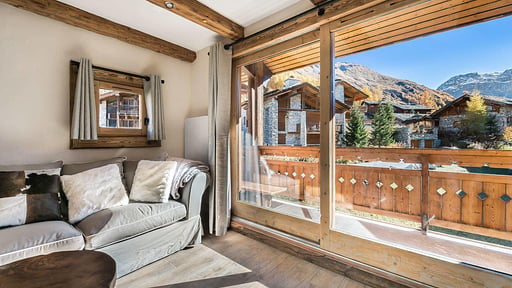 Apartment Jardin Alpin 245 Salon
