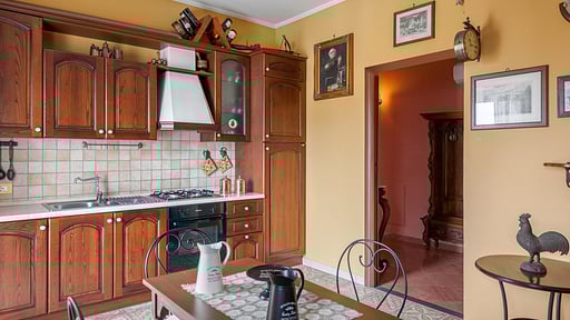 Apartment La Musica Cucina