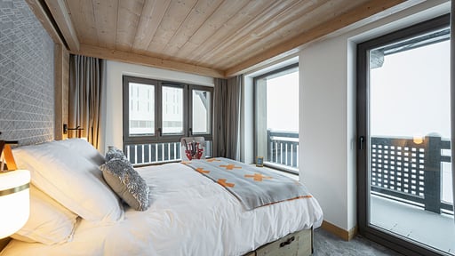 Apartment Le Septième Ciel Schlafzimmer 1