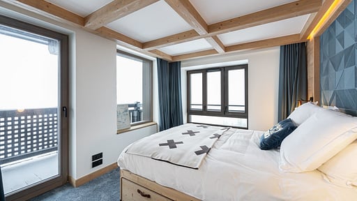 Apartment Le Septième Ciel Schlafzimmer 2